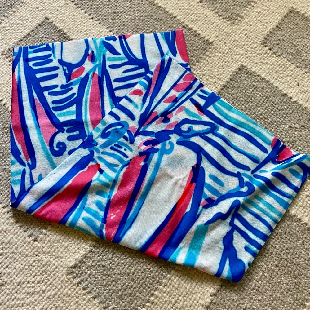 Buff / Face Mask Lilly Pulitzer (Imitation) Red Right Returning Print